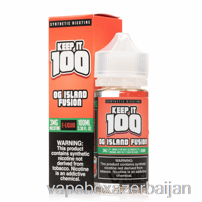 Vape Azerbaijan Fusion - Keep It 100 E-Liquid - 100mL 3mg